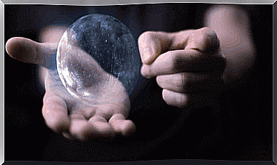 Gif file of a bubble in someone's hands, as a symbol of embracing the extraordinary, the unexpected